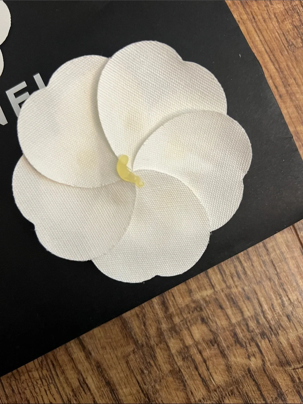 CHANEL authentic white
